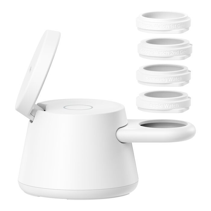 Belkin UltraCharge Modular Charging Dock with Qi2 25W White