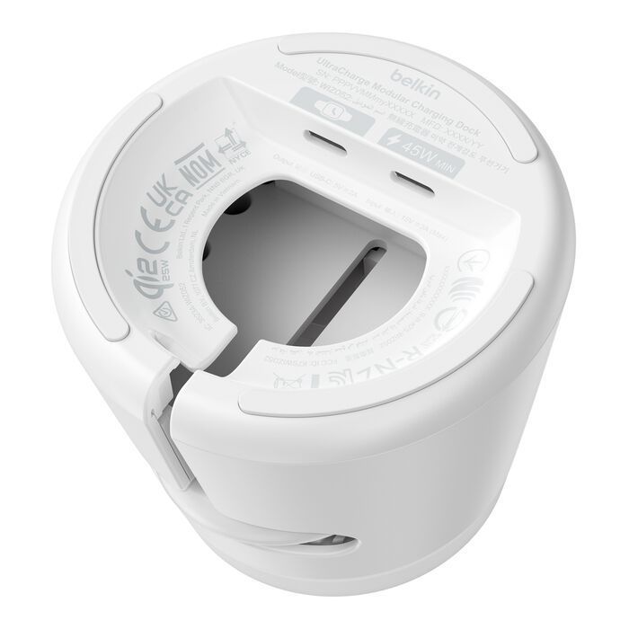 Belkin UltraCharge Modular Charging Dock with Qi2 25W White