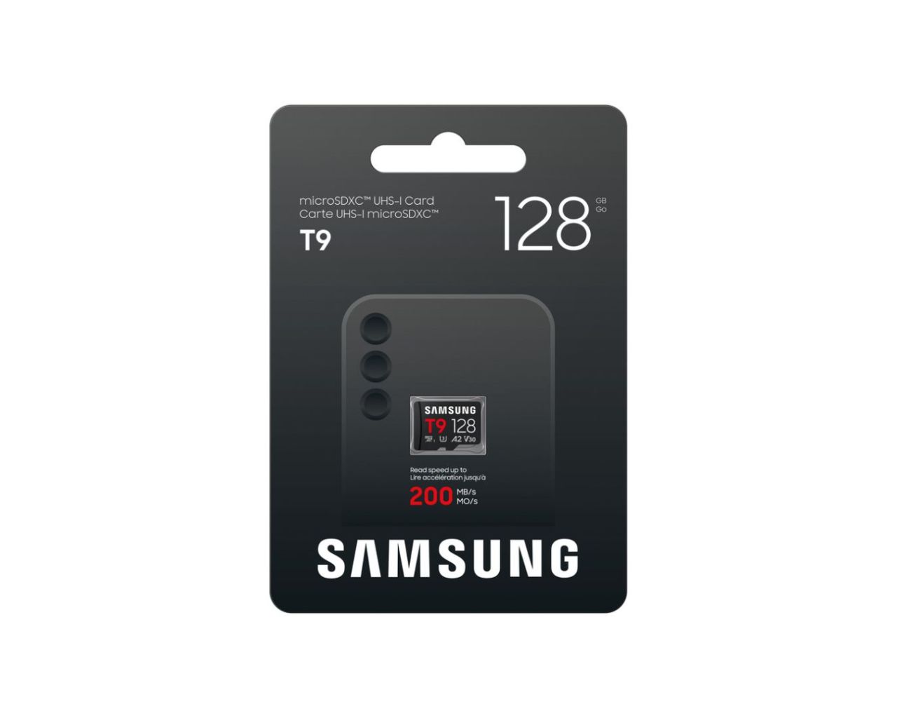 Samsung 128GB microSDXC T9 Class10 U3 V30 A2 adapter nélkül Samsung 128GB microSDXC T9 Class10 U3 V30 A2 adapter nélkül