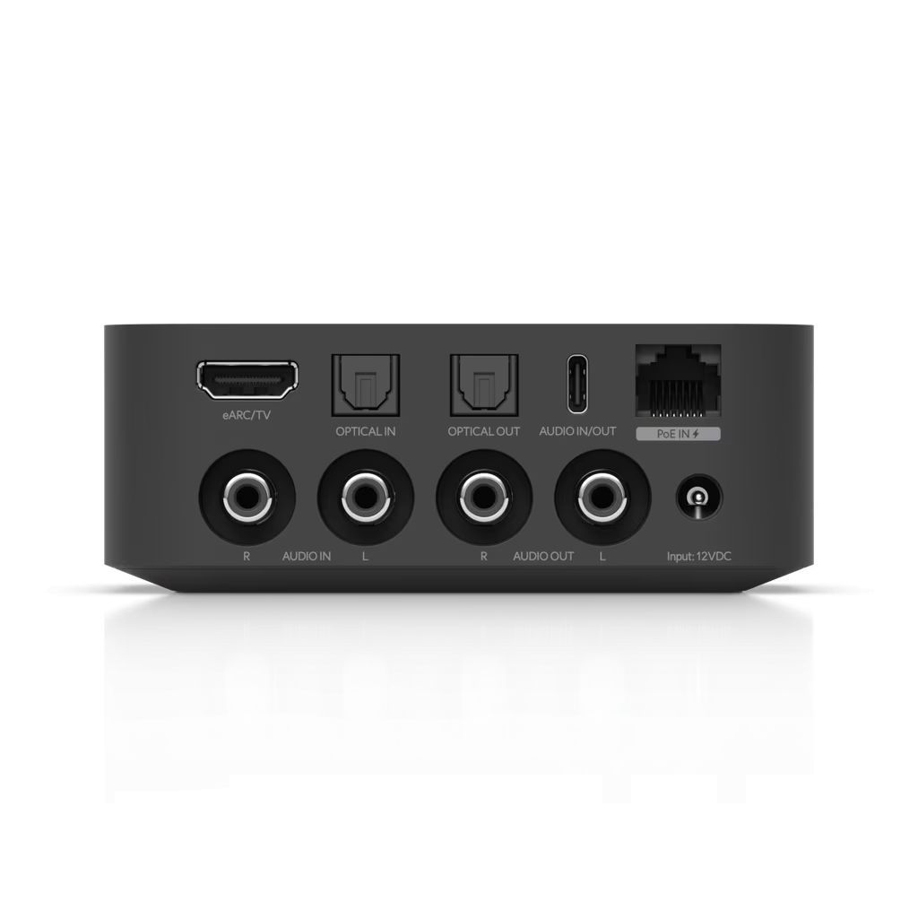 Ubiquiti PoE Audio Port Digital Audio Streamer Black Ubiquiti PoE Audio Port Digital Audio Streamer Black