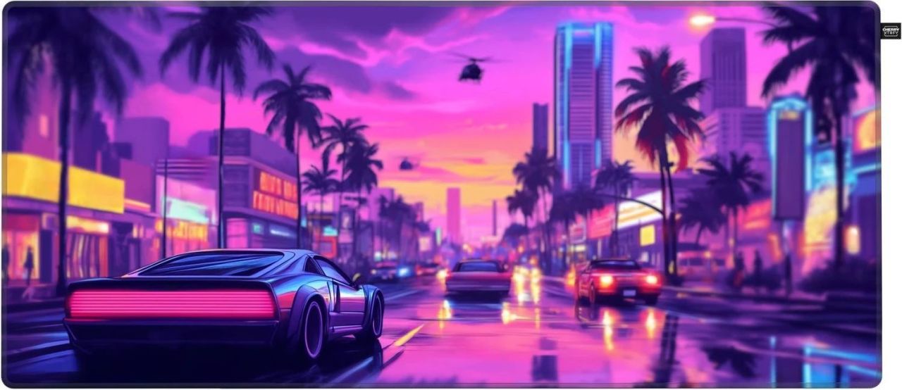 Xtrfy GP5 Miami Drive XL Gaming Egérpad