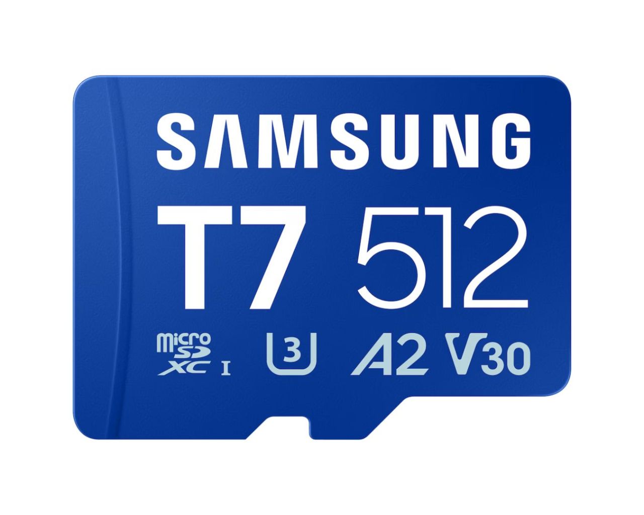 Samsung 512GB microSDXC T7 Class10 U3 V30 A2 adapter nélkül Samsung 512GB microSDXC T7 Class10 U3 V30 A2 adapter nélkül