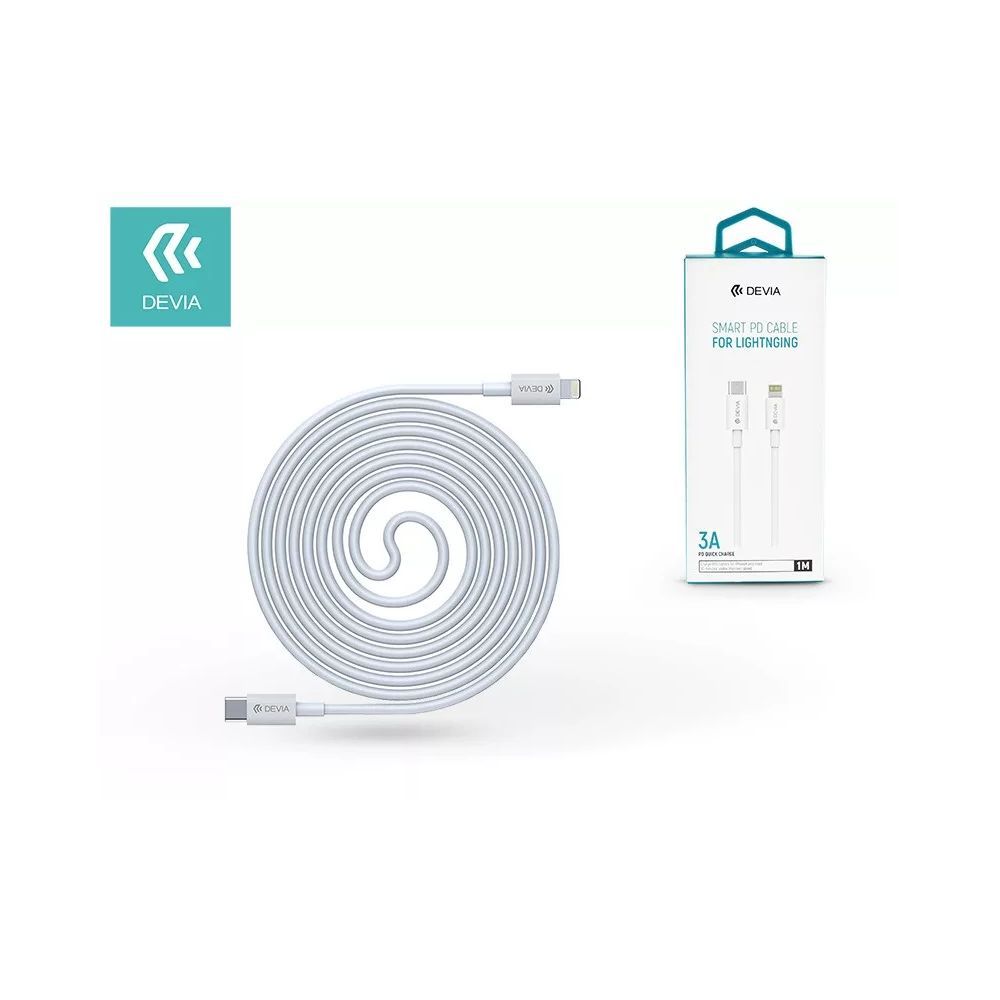 Devia Smart Series PD Cable For Lightning 1m White