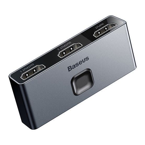 Baseus Matrix HDMI Switch Grey Baseus Matrix HDMI Switch Grey