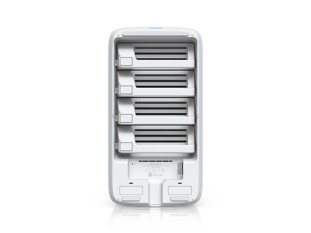Ubiquiti UNAS 4 (4GB) (4xHDD + 2xM.2 SSD) White