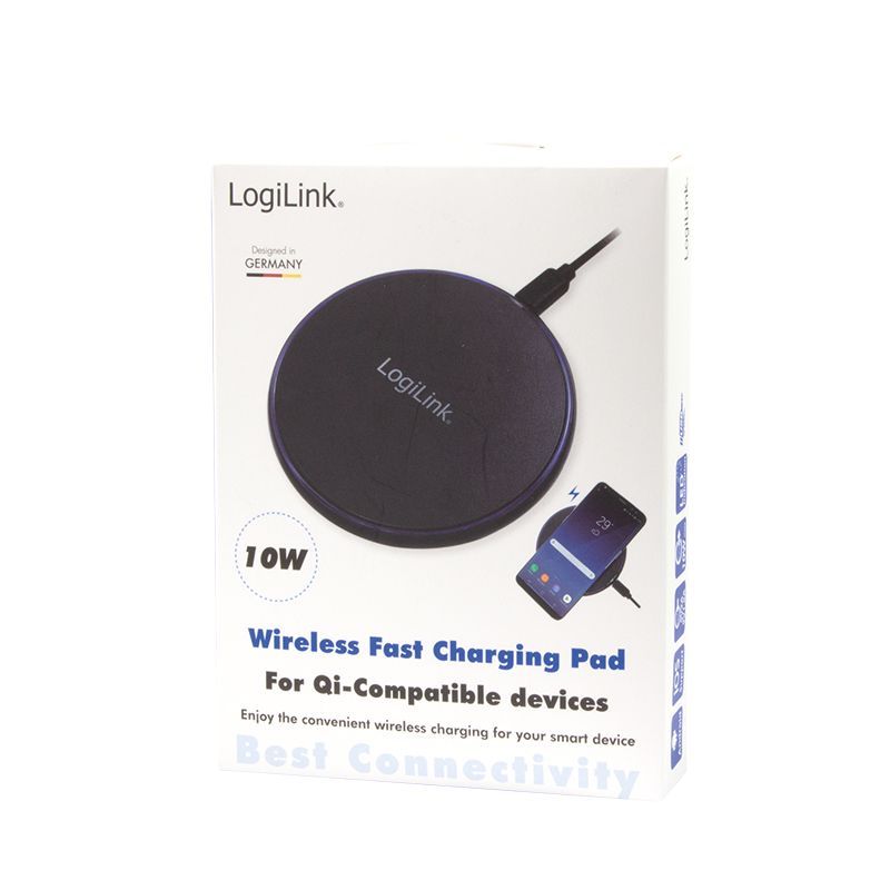 Logilink PA0178 10W with Fast Wireless Charging Logilink PA0178 10W with Fast Wireless Charging