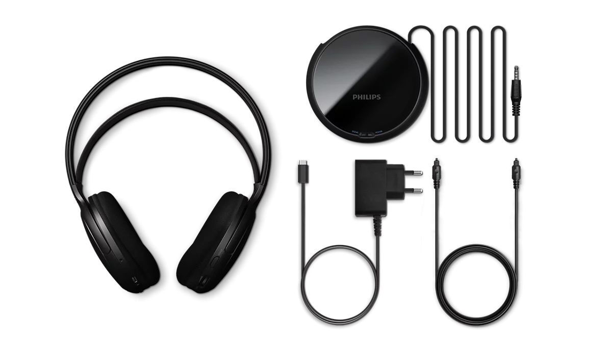 Philips SHD6000 Wireless Headphone Black Philips SHD6000 Wireless Headphone Black