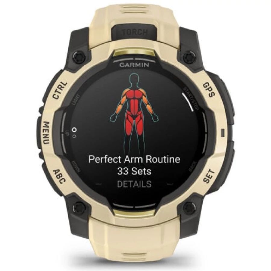 Garmin Instict 3 45mm AMOLED Yellow Silicone Band Garmin Instict 3 45mm AMOLED Yellow Silicone Band