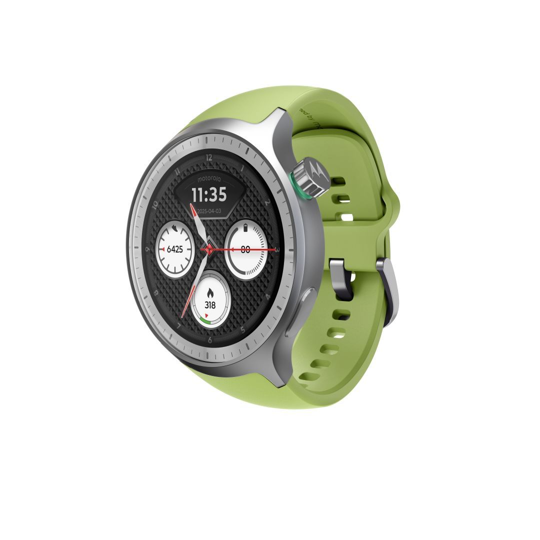 Motorola moto watch Matte Silver + Herbal Garden band Motorola moto watch Matte Silver + Herbal Garden band