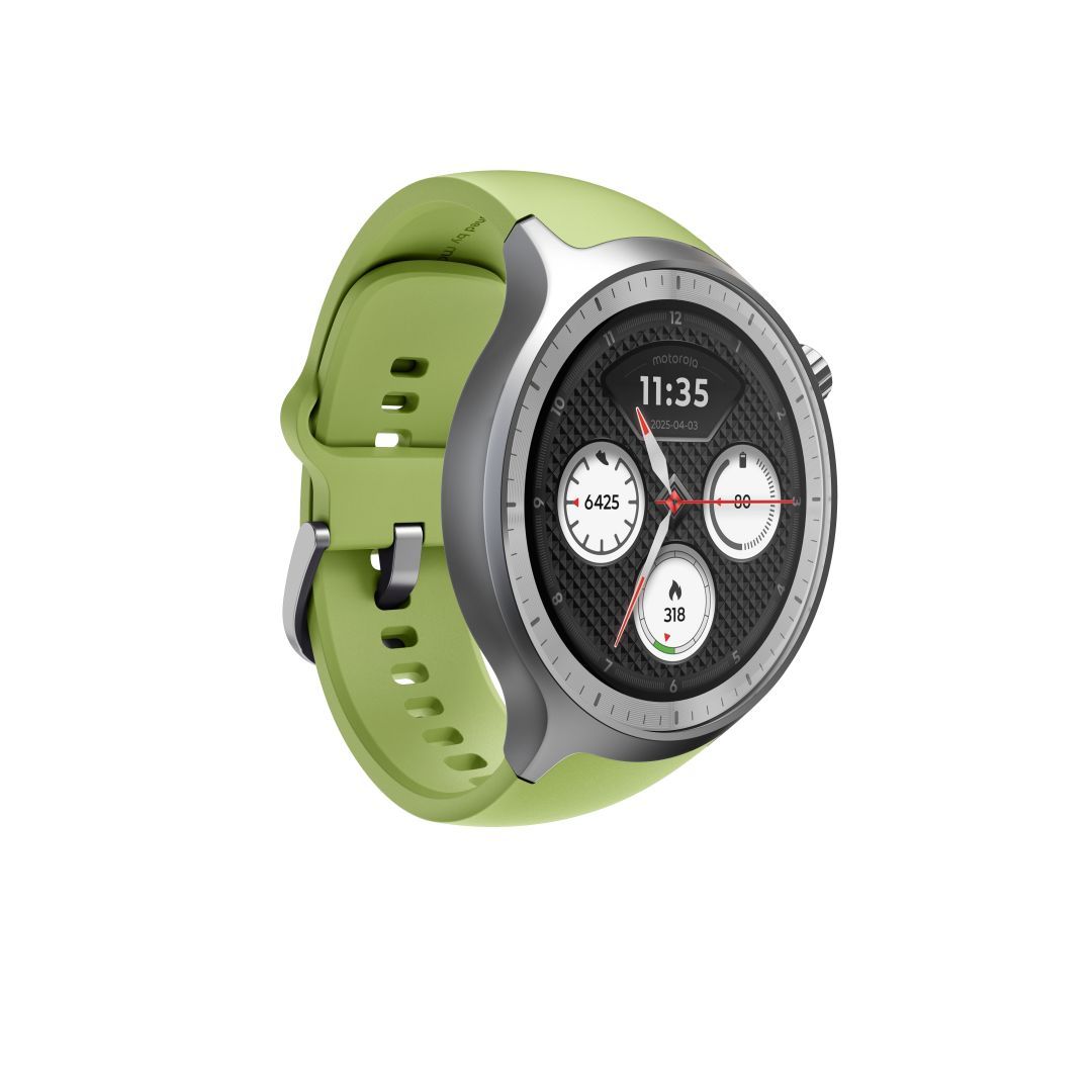 Motorola moto watch Matte Silver + Herbal Garden band Motorola moto watch Matte Silver + Herbal Garden band