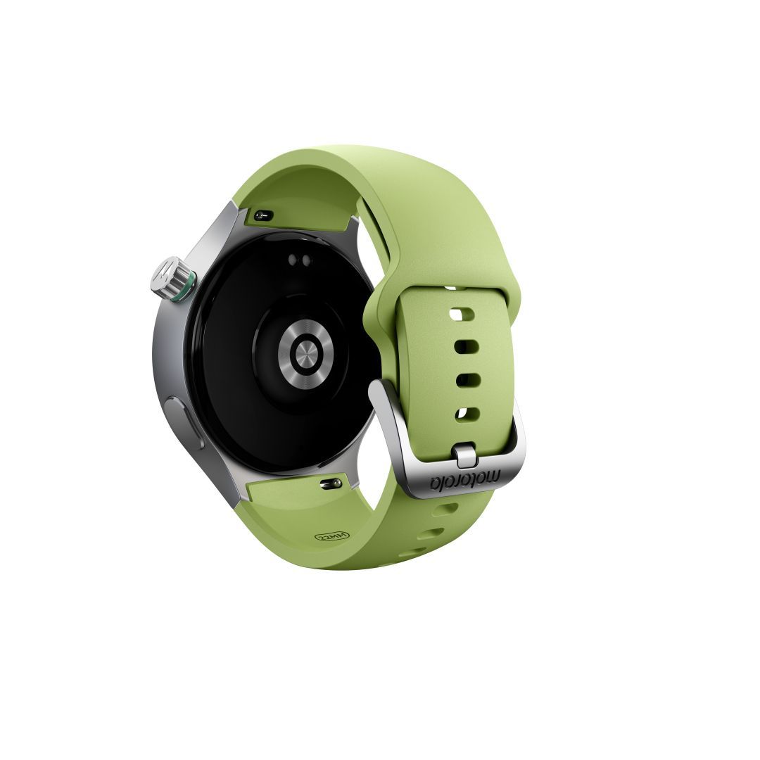 Motorola moto watch Matte Silver + Herbal Garden band Motorola moto watch Matte Silver + Herbal Garden band