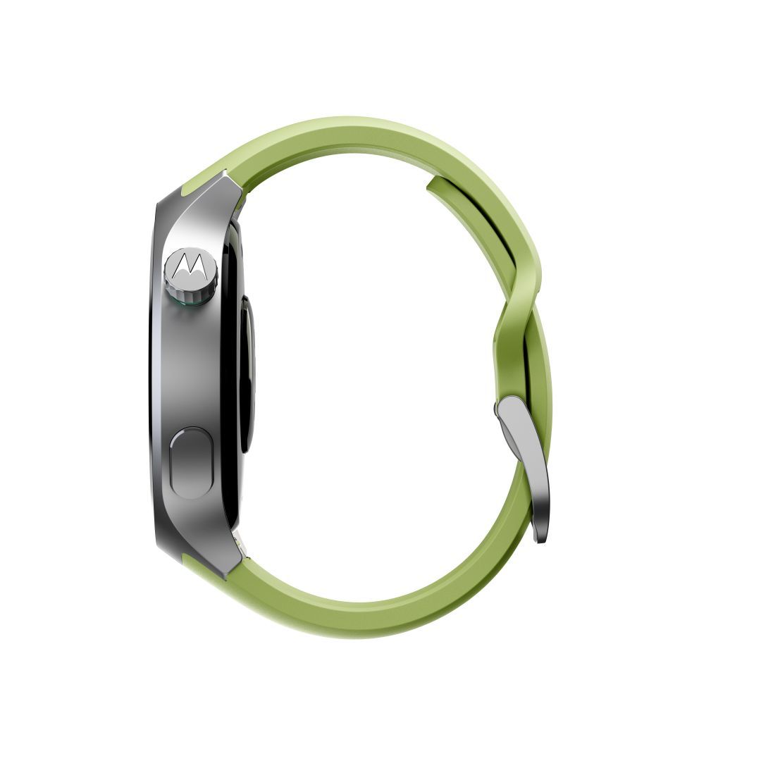 Motorola moto watch Matte Silver + Herbal Garden band Motorola moto watch Matte Silver + Herbal Garden band
