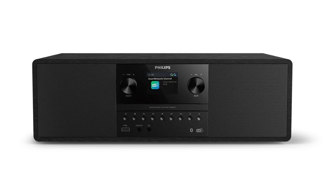 Philips TAM6500 Micro Music System Black