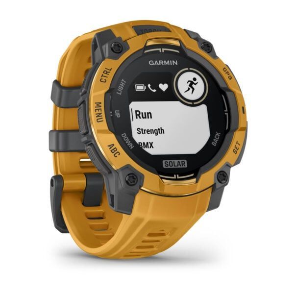 Garmin Instinct 3 45mm Solar Sunburst with Sunburst/Grey Band Garmin Instinct 3 45mm Solar Sunburst with Sunburst/Grey Band