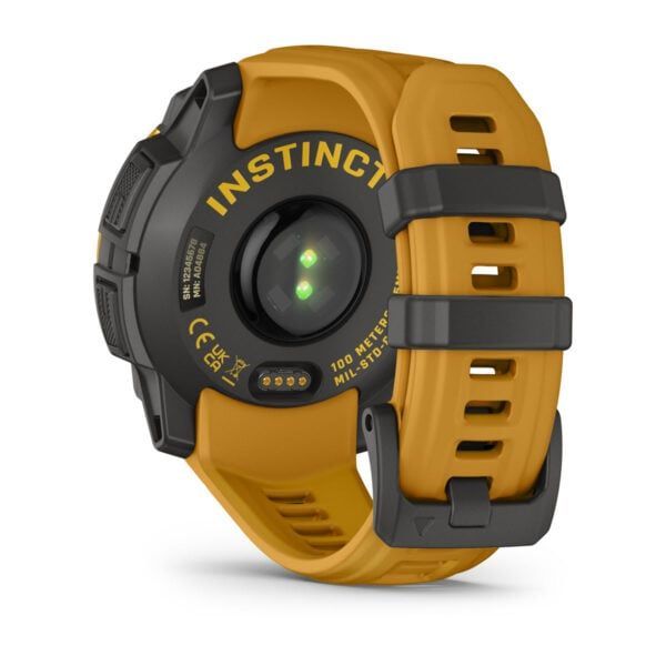Garmin Instinct 3 45mm Solar Sunburst with Sunburst/Grey Band Garmin Instinct 3 45mm Solar Sunburst with Sunburst/Grey Band
