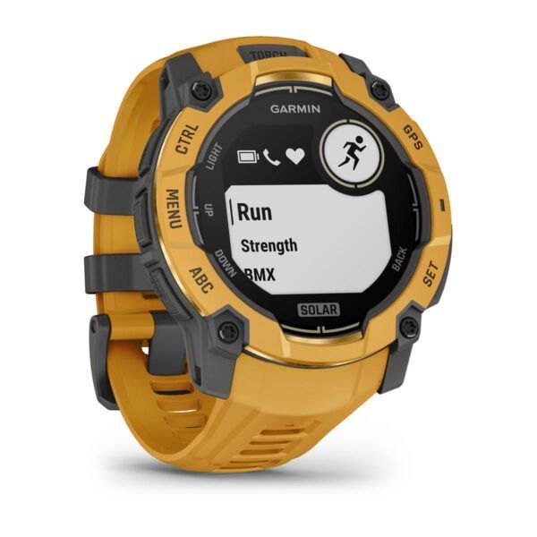 Garmin Instinct 3 50mm Solar Sunburst with Sunburst/Gray Band Garmin Instinct 3 50mm Solar Sunburst with Sunburst/Gray Band