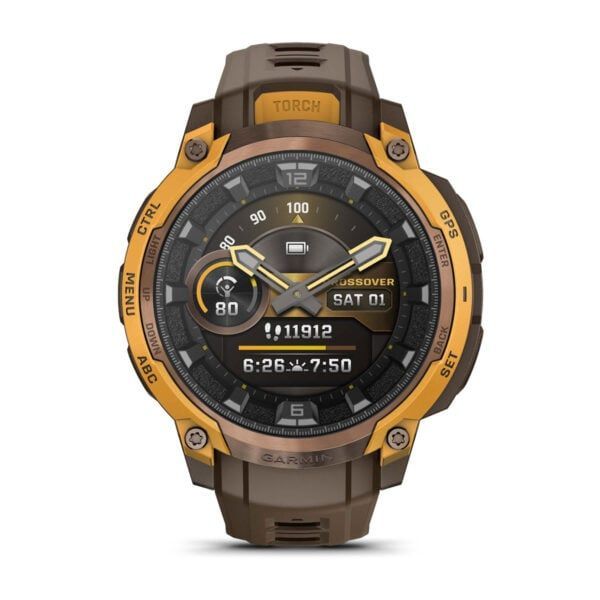 Garmin Instinct Crossover AMOLED Bronze/Sunburst Garmin Instinct Crossover AMOLED Bronze/Sunburst