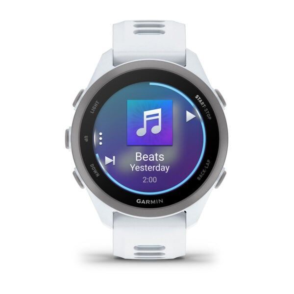 Garmin Forerunner 170 Music Whitestone with Whitestone/Cloud Blue Band Garmin Forerunner 170 Music Whitestone with Whitestone/Cloud Blue Band