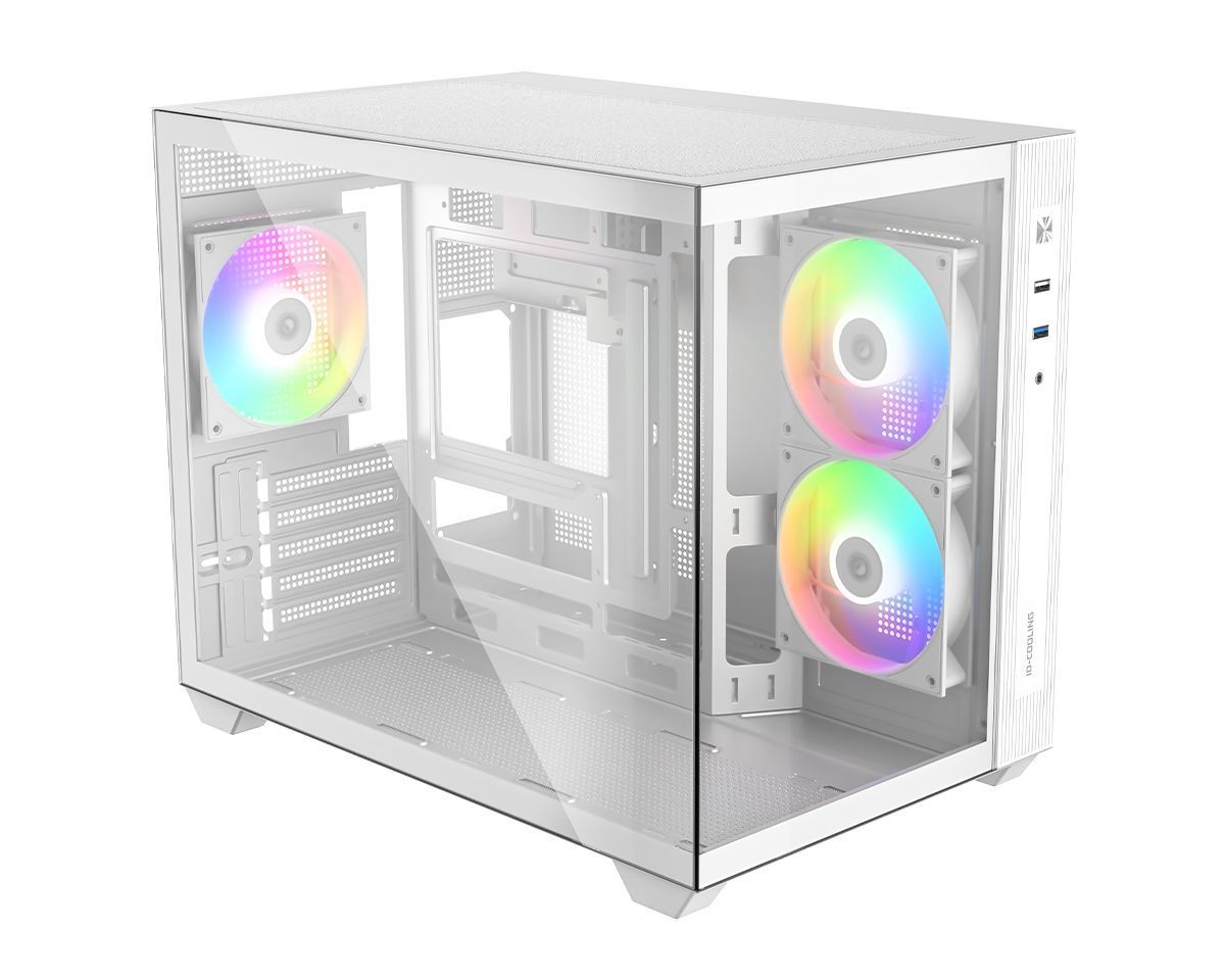 ID-COOLING VIEW 500 ARGB WH Tempered Glass White ID-COOLING VIEW 500 ARGB WH Tempered Glass White