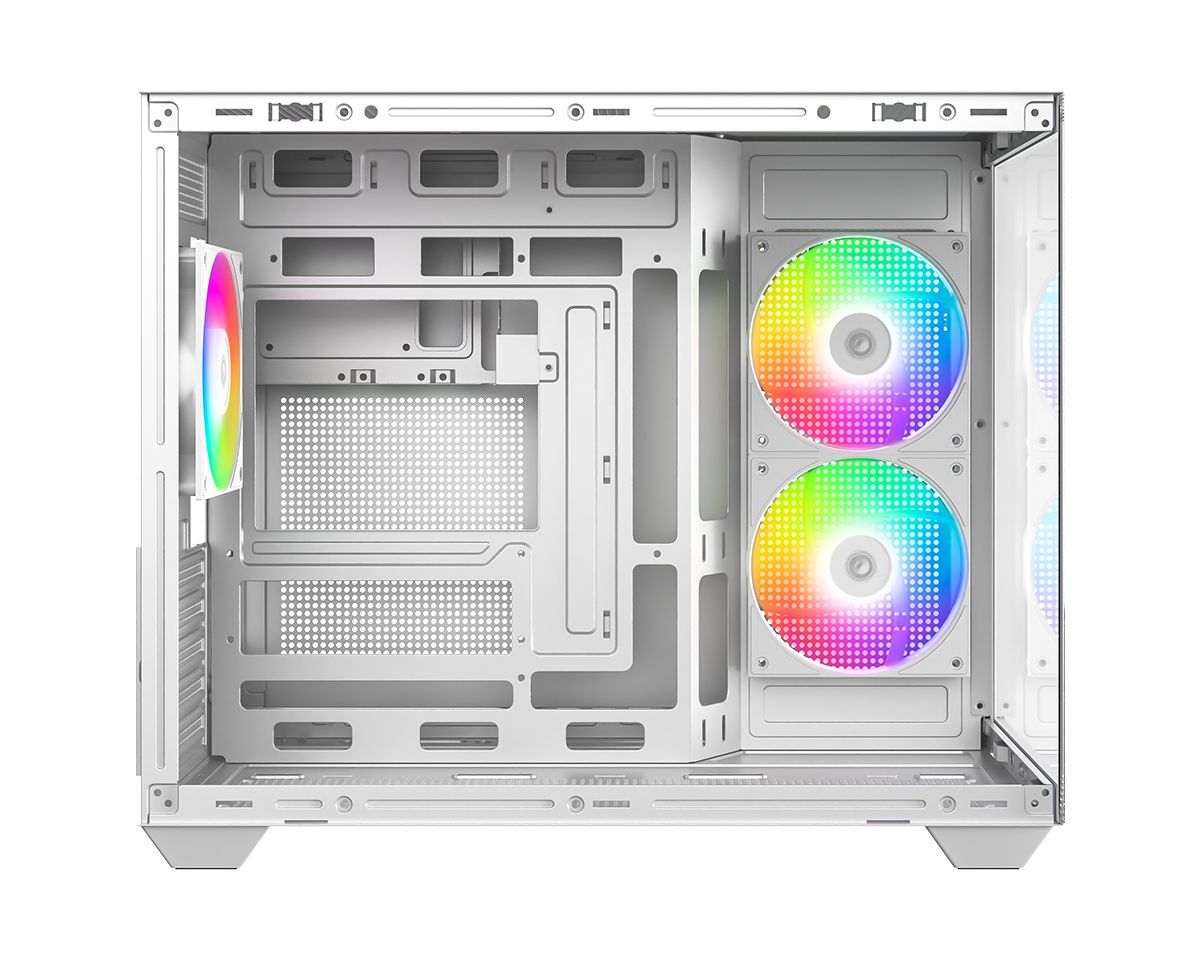 ID-COOLING VIEW 500 ARGB WH Tempered Glass White ID-COOLING VIEW 500 ARGB WH Tempered Glass White