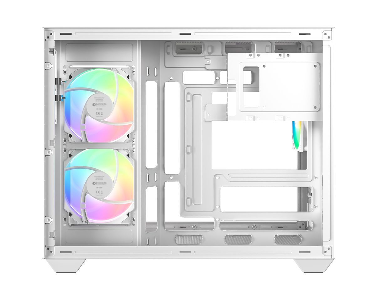 ID-COOLING VIEW 500 ARGB WH Tempered Glass White ID-COOLING VIEW 500 ARGB WH Tempered Glass White