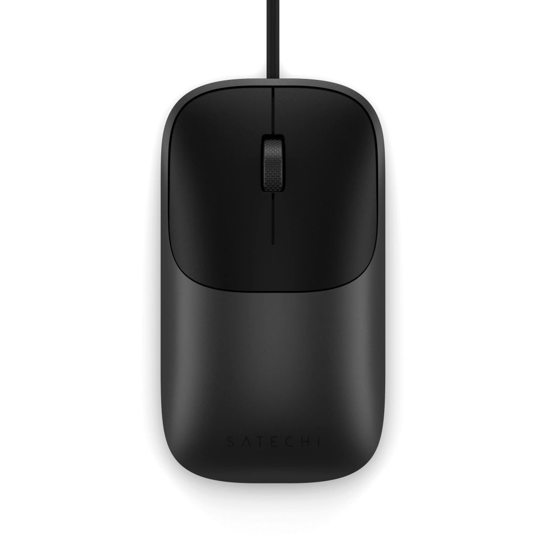 Satechi Slim LX Wired Mouse Space Black