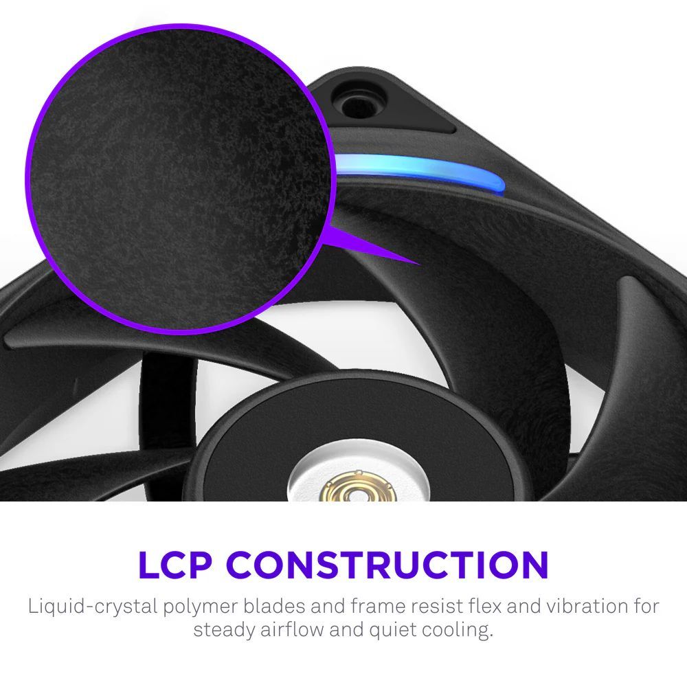 NZXT F360X 360mm Performance RGB Single-Frame Fan Black NZXT F360X 360mm Performance RGB Single-Frame Fan Black