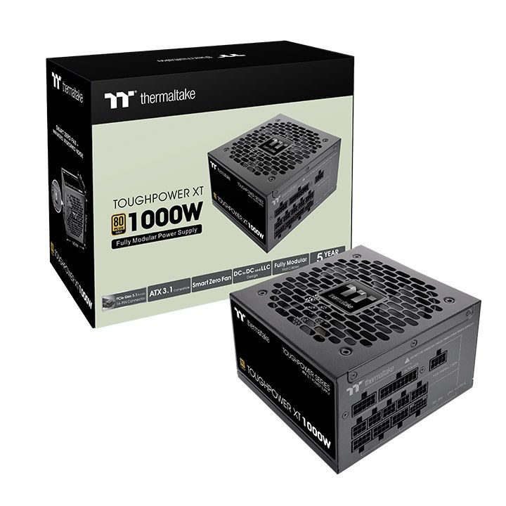 Thermaltake 1000W 80+ Gold Toughpower XT Black Thermaltake 1000W 80+ Gold Toughpower XT Black