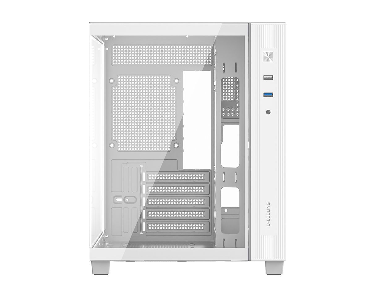 ID-COOLING VIEW 500 Tempered Glass White ID-COOLING VIEW 500 Tempered Glass White