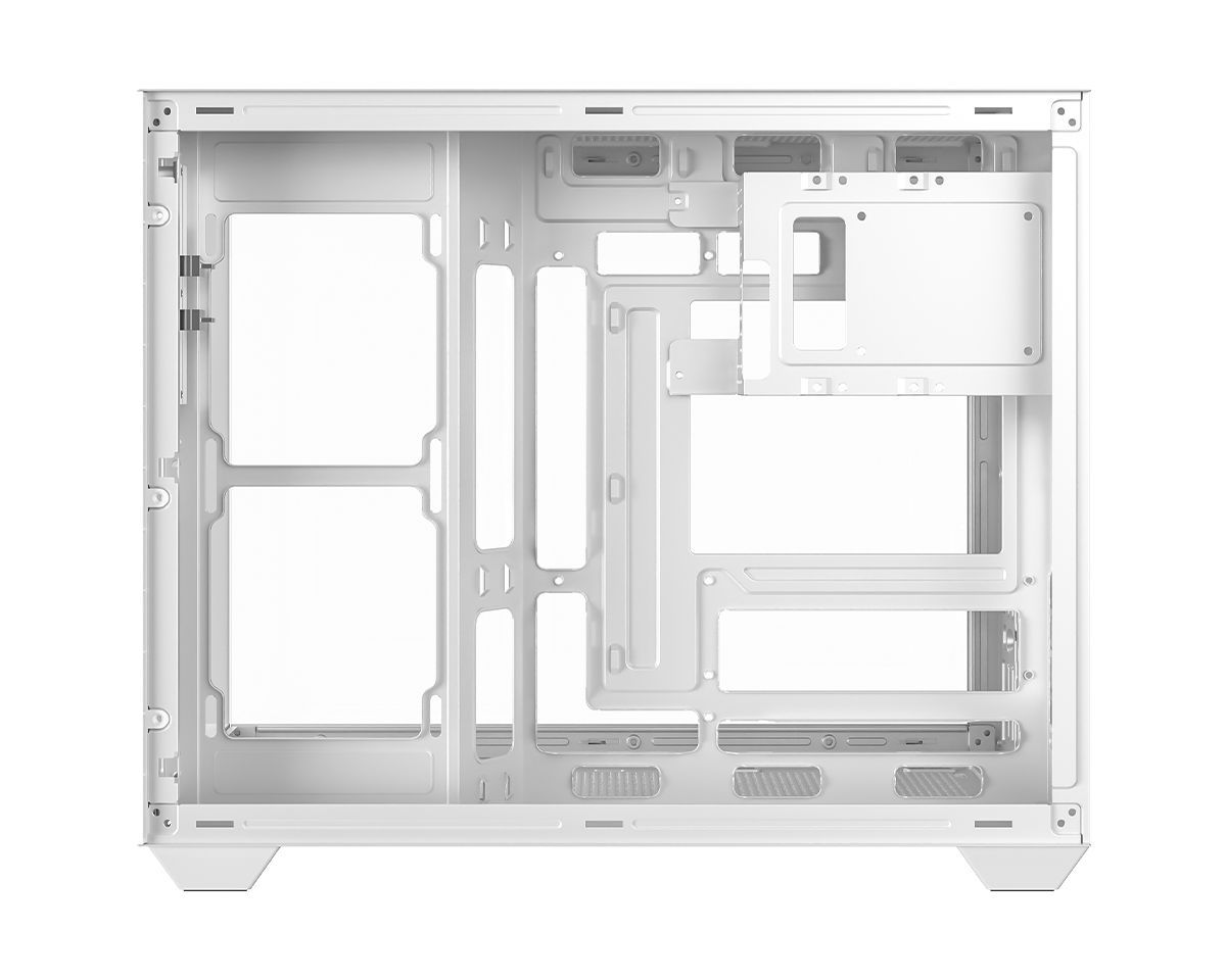 ID-COOLING VIEW 500 Tempered Glass White ID-COOLING VIEW 500 Tempered Glass White