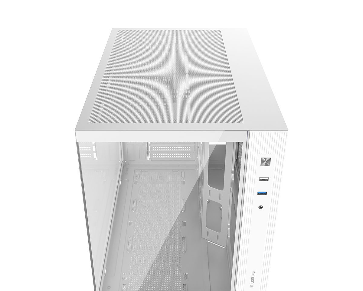 ID-COOLING VIEW 500 Tempered Glass White ID-COOLING VIEW 500 Tempered Glass White