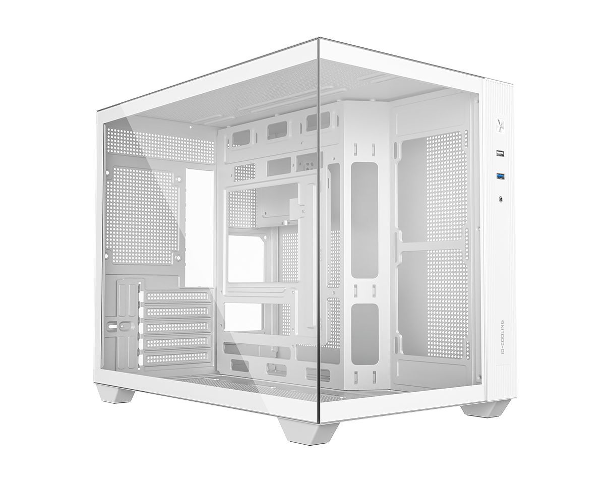 ID-COOLING VIEW 500 Tempered Glass White ID-COOLING VIEW 500 Tempered Glass White