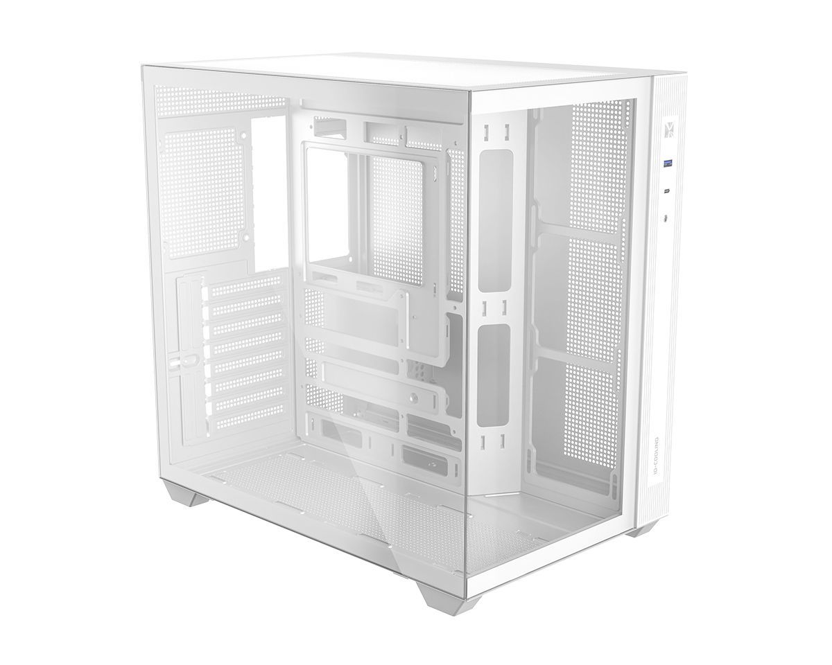 ID-COOLING VIEW 510 WH Tempered Glass White ID-COOLING VIEW 510 WH Tempered Glass White