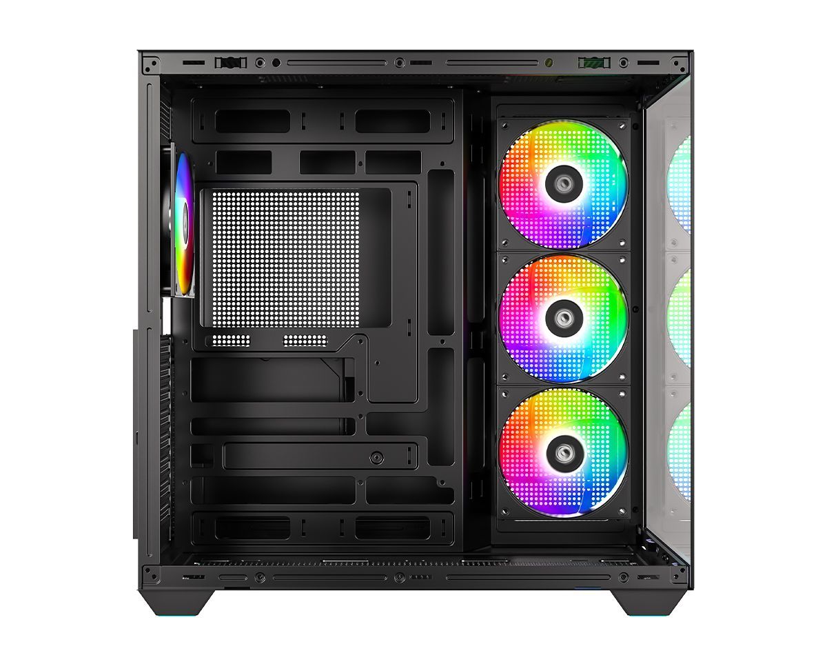 ID-COOLING VIEW 510 ARGB Tempered Glass Black ID-COOLING VIEW 510 ARGB Tempered Glass Black