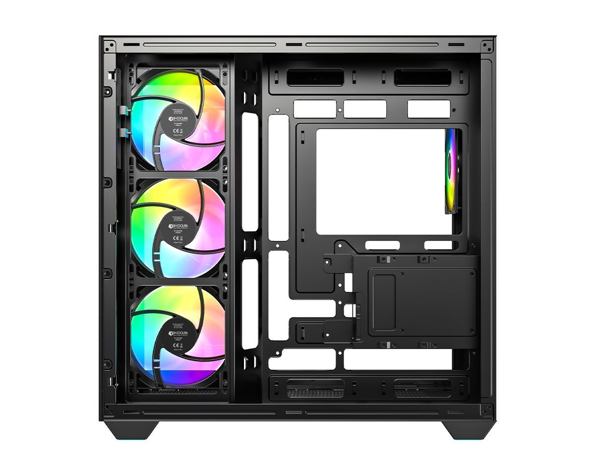 ID-COOLING VIEW 510 ARGB Tempered Glass Black ID-COOLING VIEW 510 ARGB Tempered Glass Black