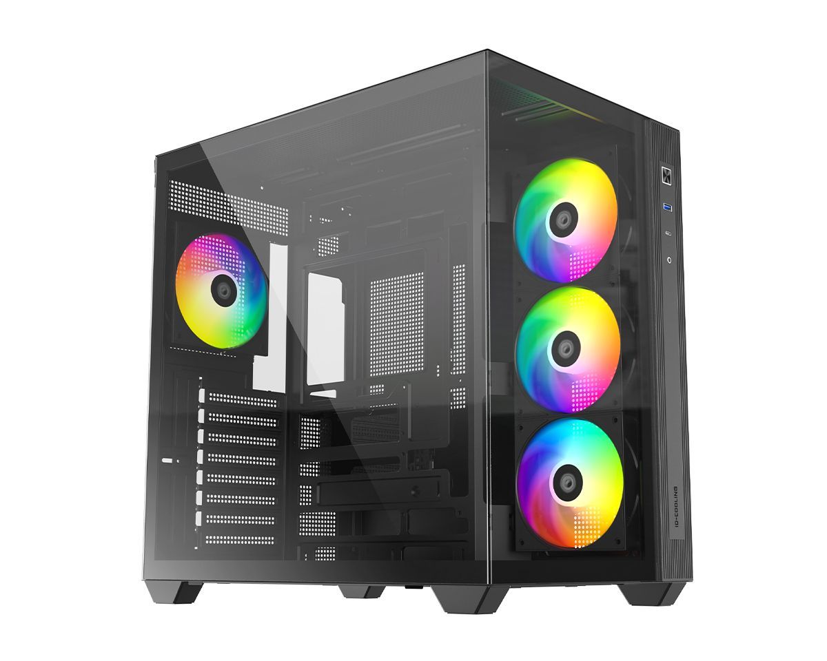 ID-COOLING VIEW 510 ARGB Tempered Glass Black ID-COOLING VIEW 510 ARGB Tempered Glass Black