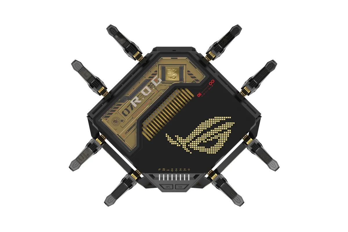 Asus ROG Rapture GT-BE98 Edition 20 WiFi Gaming Router Black