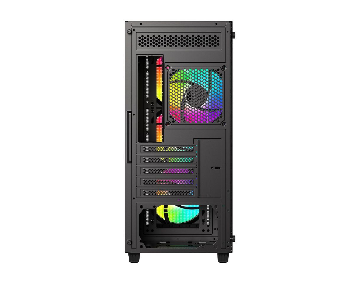 ID-COOLING WARE 300 ARGB Tempered Glass Black ID-COOLING WARE 300 ARGB Tempered Glass Black