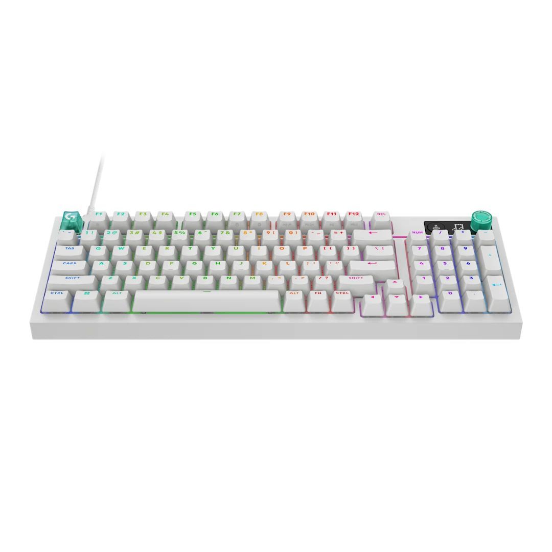 Logitech G316 X 98 Gaming Keyboard White UK