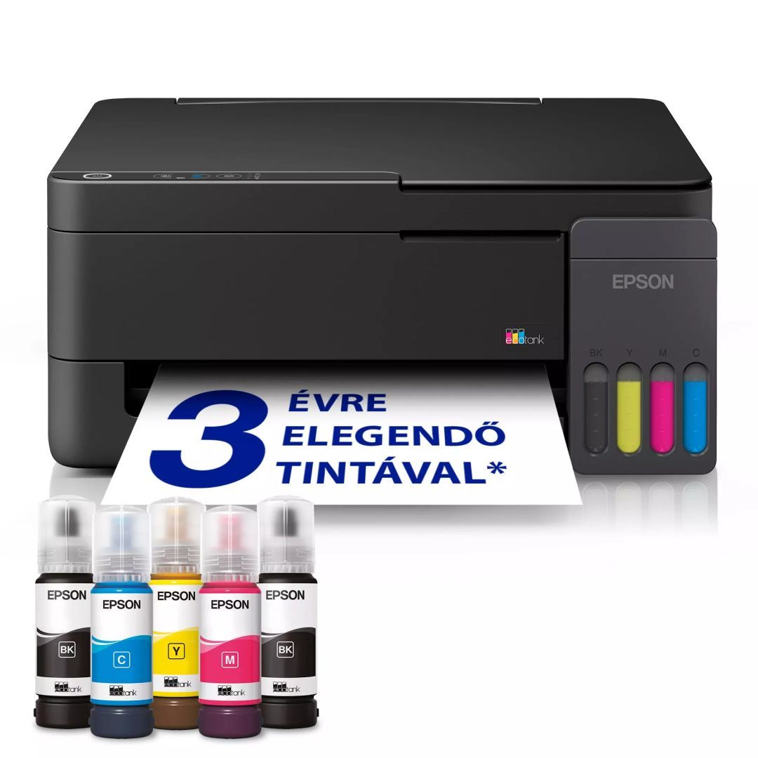 Epson EcoTank L3310 Tintasugaras Nyomtató/Másoló/Scanner Epson EcoTank L3310 Tintasugaras Nyomtató/Másoló/Scanner