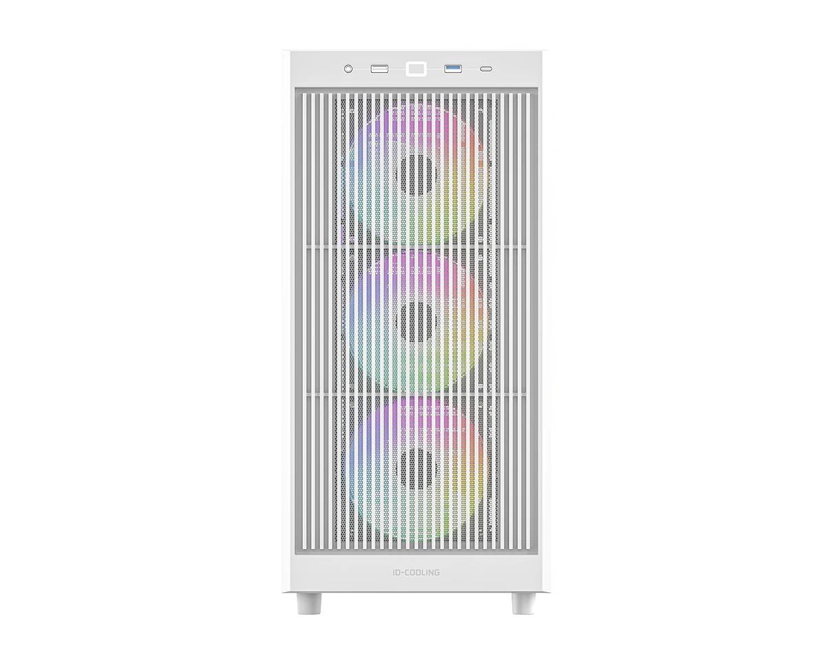 ID-COOLING WARE 510 ARGB WH Tempered Glass White ID-COOLING WARE 510 ARGB WH Tempered Glass White