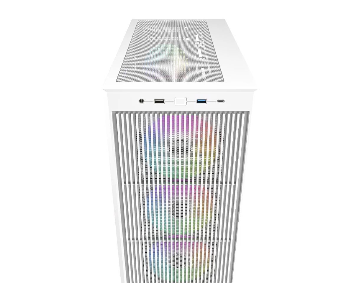 ID-COOLING WARE 510 ARGB WH Tempered Glass White ID-COOLING WARE 510 ARGB WH Tempered Glass White