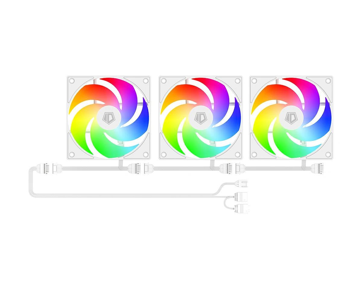 ID-COOLING WARE 510 ARGB WH Tempered Glass White ID-COOLING WARE 510 ARGB WH Tempered Glass White
