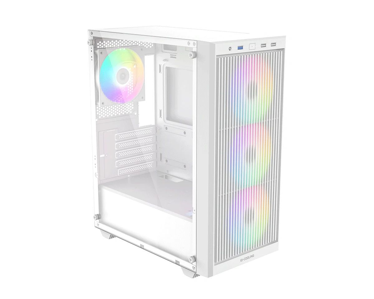 ID-COOLING WARE 310 ARGB WH Tempered Glass White ID-COOLING WARE 310 ARGB WH Tempered Glass White