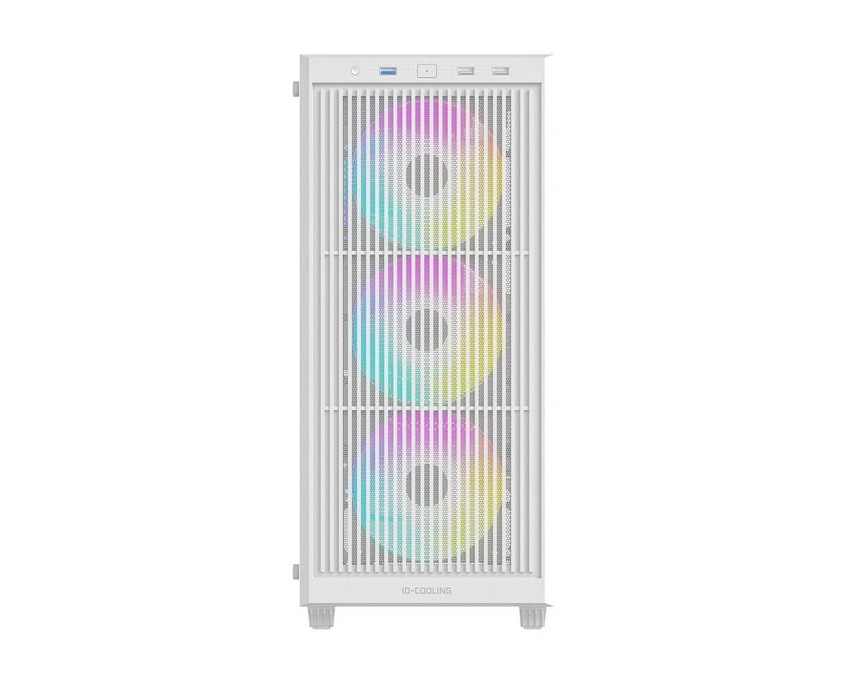 ID-COOLING WARE 310 ARGB WH Tempered Glass White ID-COOLING WARE 310 ARGB WH Tempered Glass White