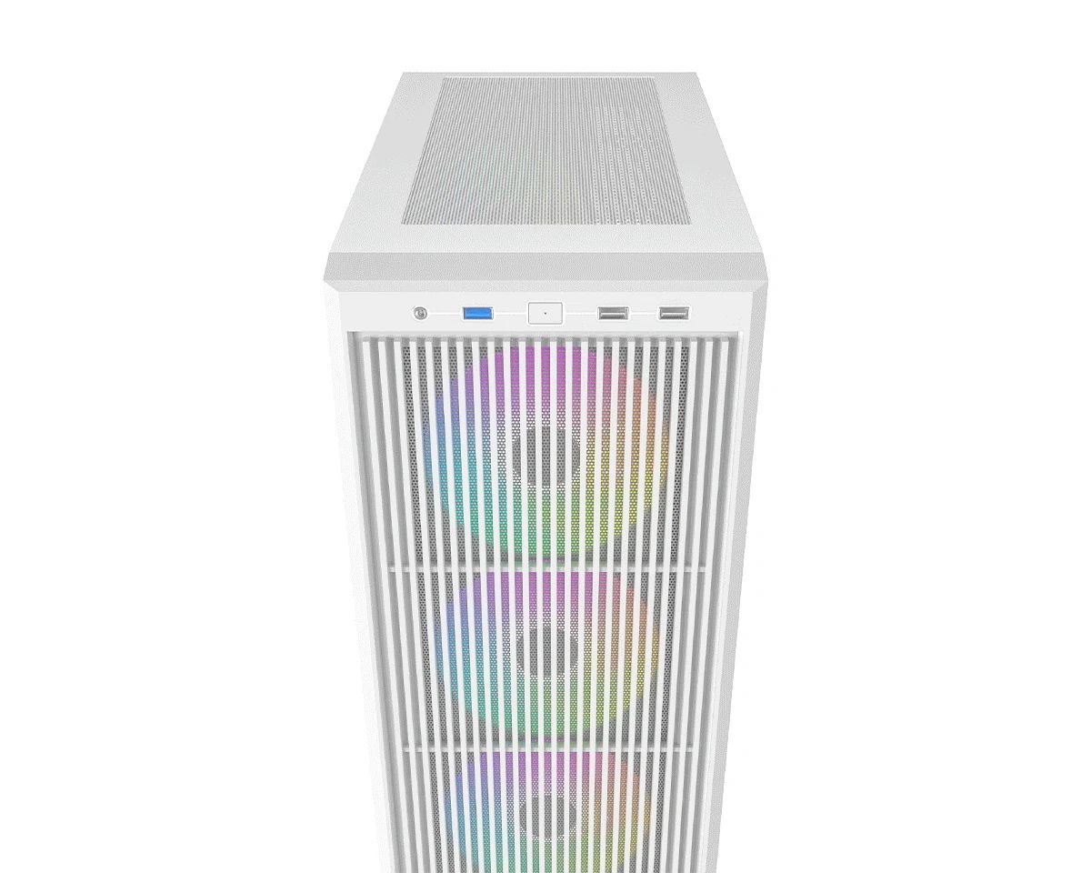 ID-COOLING WARE 310 ARGB WH Tempered Glass White ID-COOLING WARE 310 ARGB WH Tempered Glass White