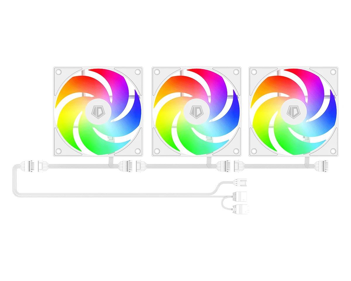 ID-COOLING WARE 310 ARGB WH Tempered Glass White ID-COOLING WARE 310 ARGB WH Tempered Glass White