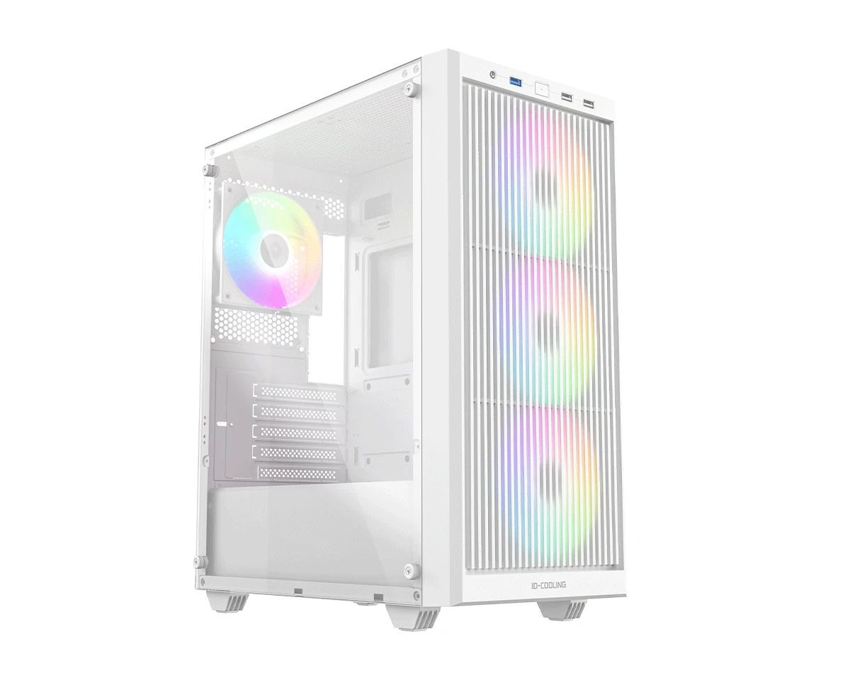 ID-COOLING WARE 310 ARGB WH Tempered Glass White ID-COOLING WARE 310 ARGB WH Tempered Glass White