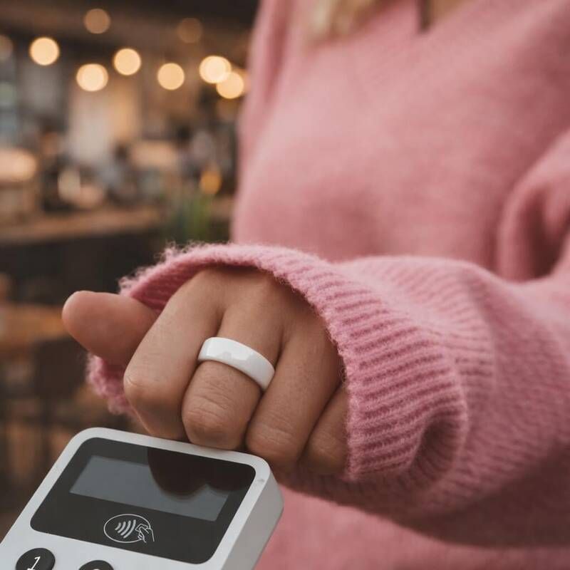 Carneo Pay Ring S10 White