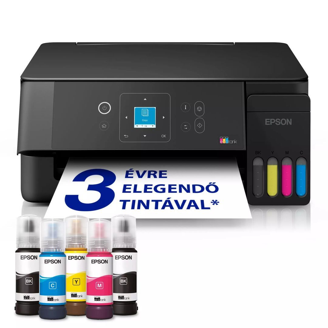 Epson EcoTank L3362W Wireless Tintasugaras Nyomtató/Másoló/Scanner Epson EcoTank L3362W Wireless Tintasugaras Nyomtató/Másoló/Scanner
